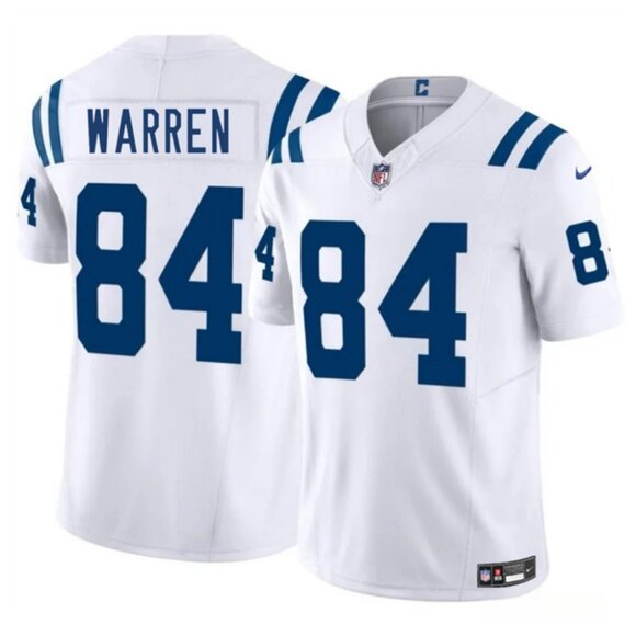 Mens Youths Kids Womens Tyler Warren White Jersey Stitched
